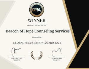 GRA_Beacon of Hope Counseling Services_2024 (Award) Global_Recognition_Award
