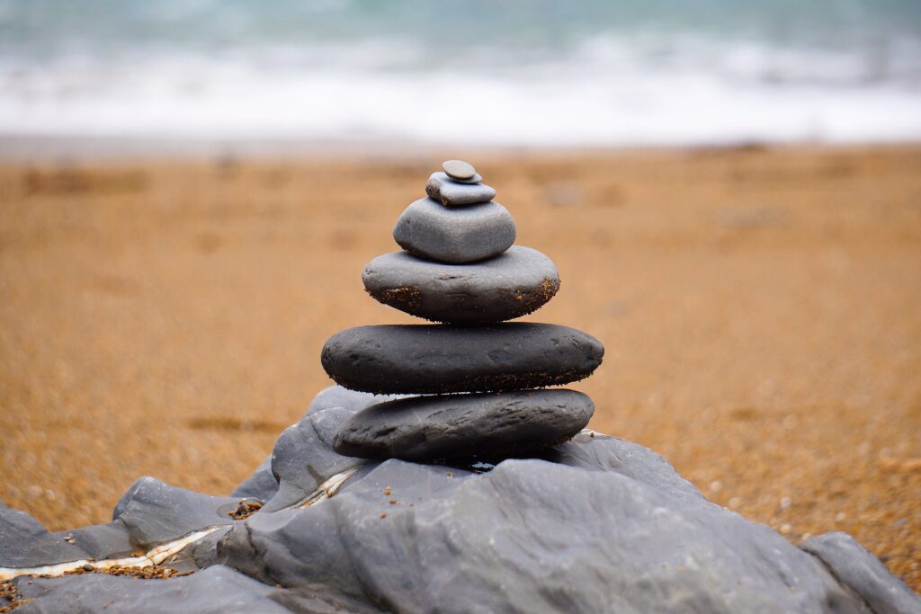 stones stacked