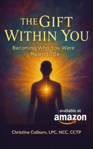 Workbook Cover with Available at Amazon Award winning Author, Christine Colburn's first published workbook.